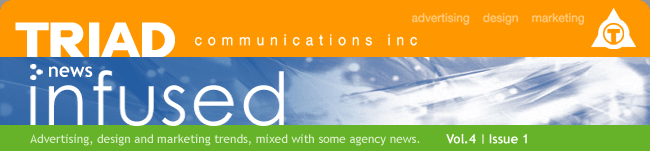 TRIAD Communications Inc. > news infused vol. 4 issue 1