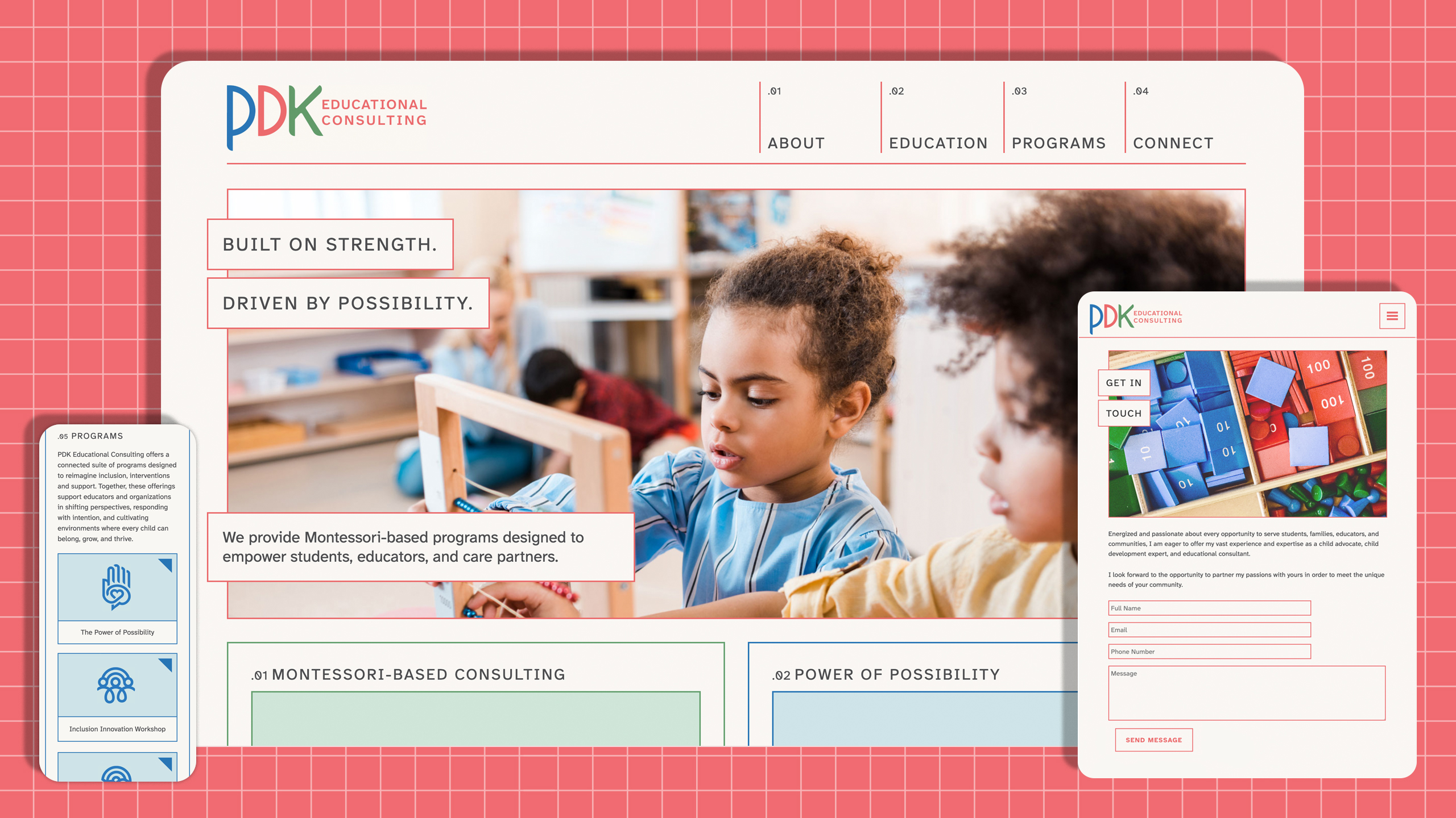 PDK educational consulting website