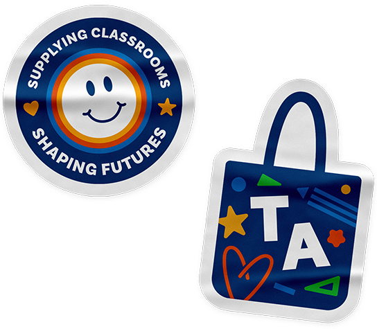 Totes of Appreciation Sticker Designs