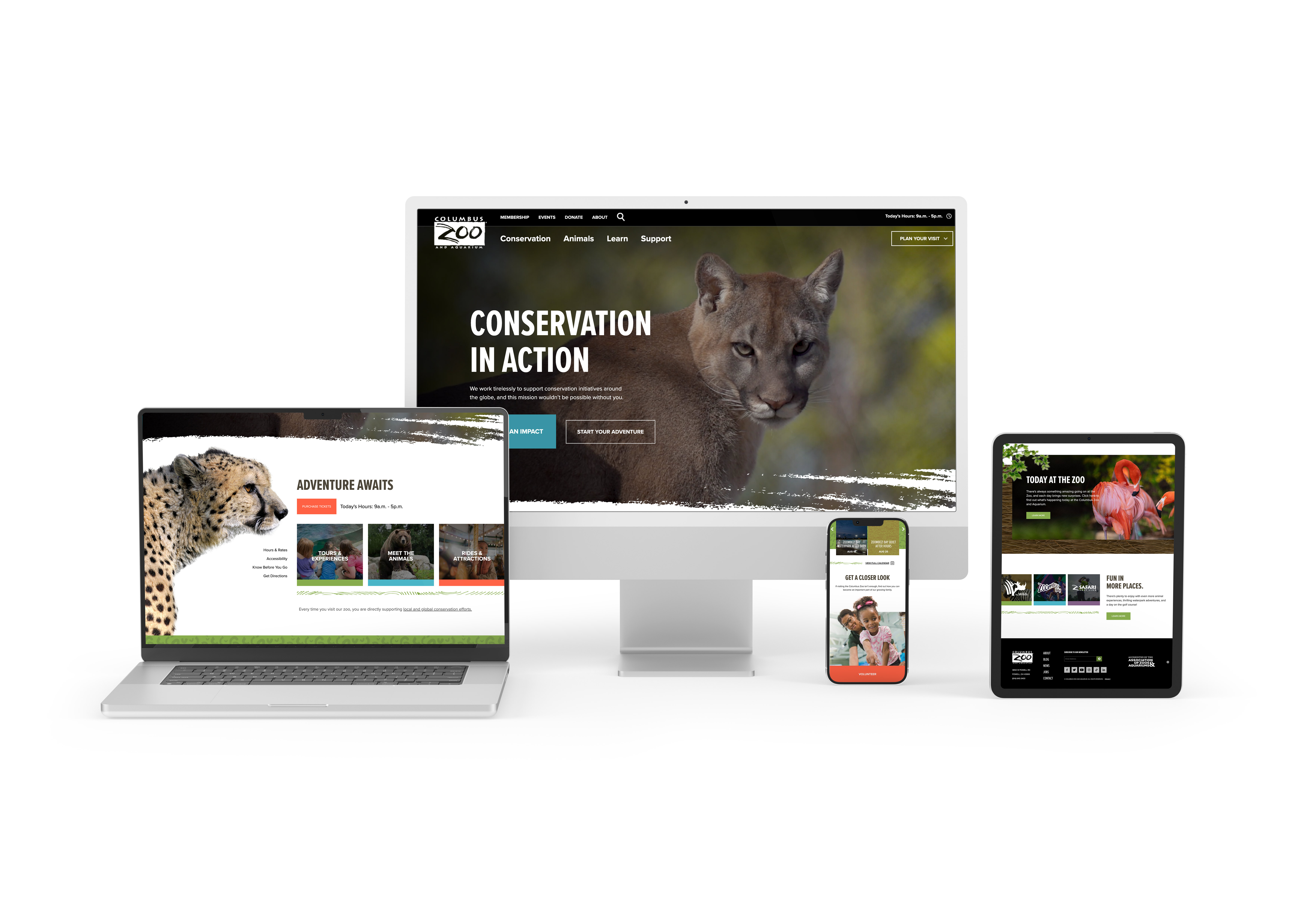 Columbus Zoo mockup