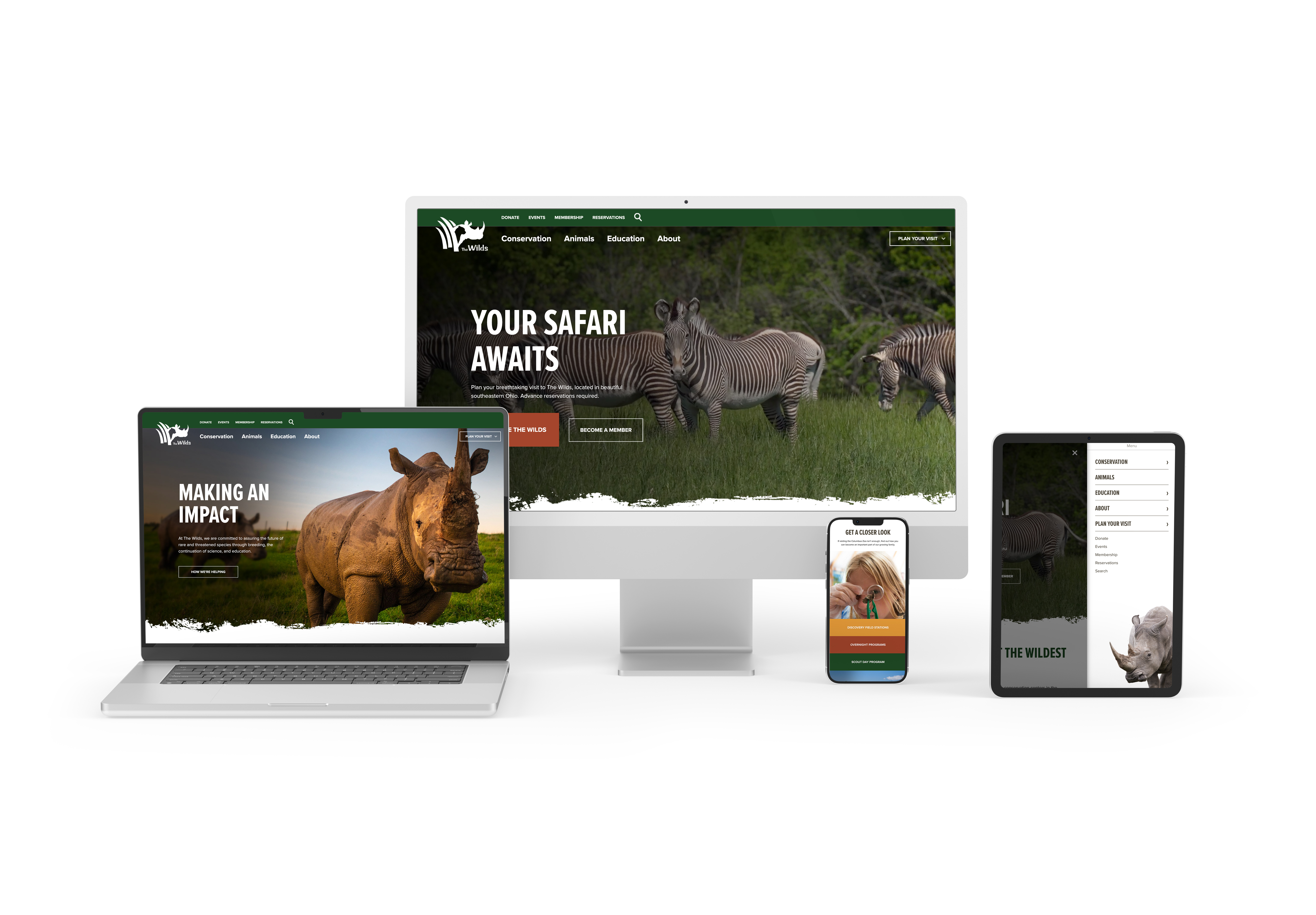 The Wilds Mockup
