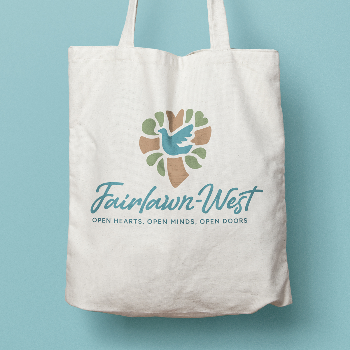 Fairlawn west united church of christ tote bag