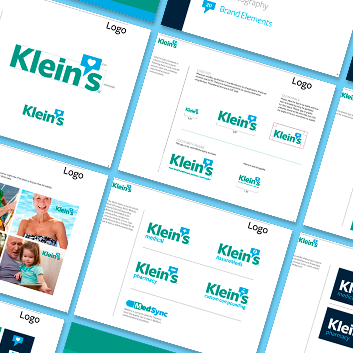 Kleins Pharmacy brand guidelines