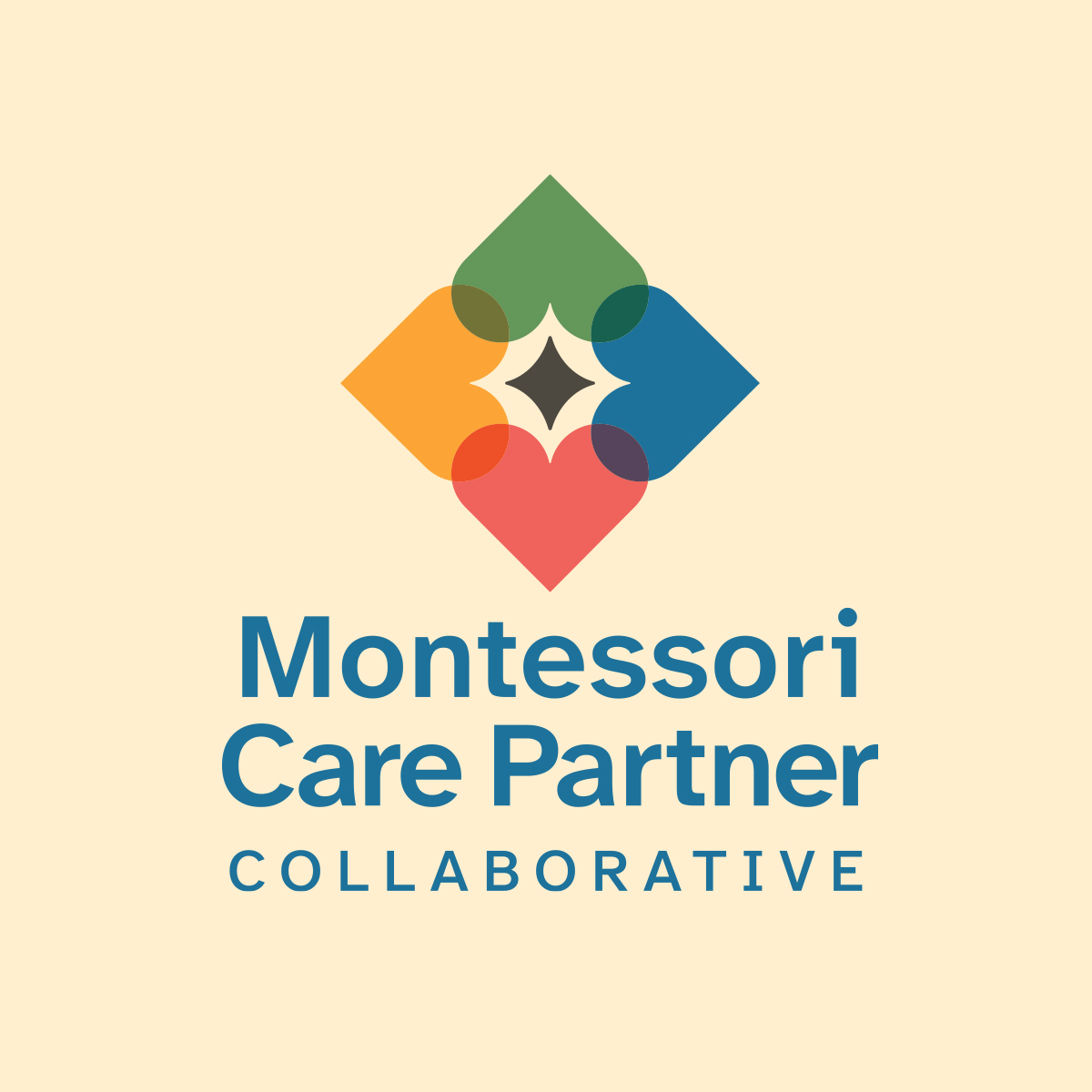 Montessori care partner collaborative logo