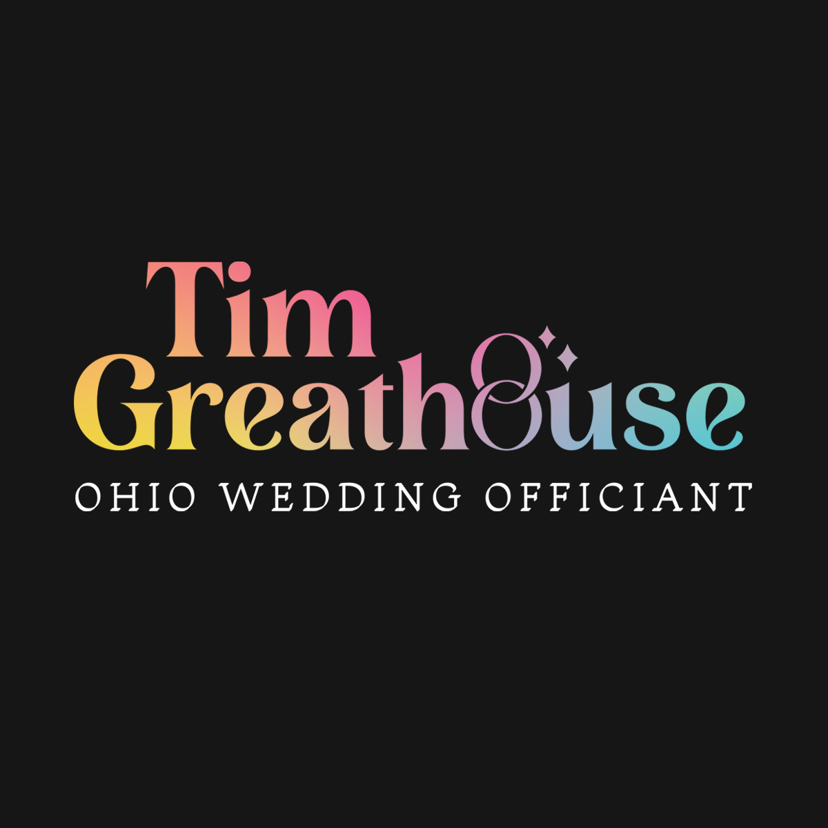 TRIAD tim greathouse wedding officiant logo