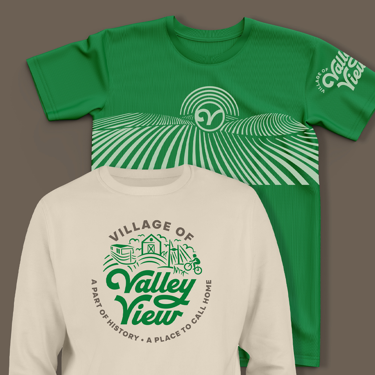 TRIAD village of valley view shirts