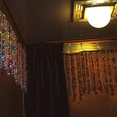 Interior of Zartini booth