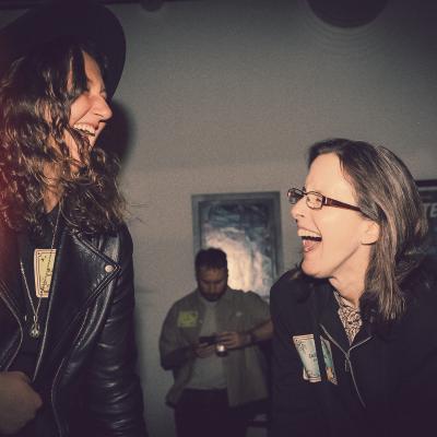 people laughing