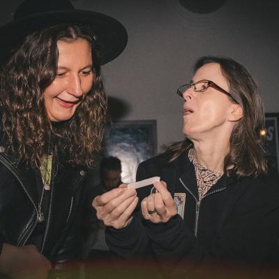 aaf peeps laughing at a fortune